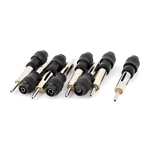 uxcell a15070800ux0124 Auto Car CD Stereo Antenna Male Plug 8 Pcs (Pack of 8)