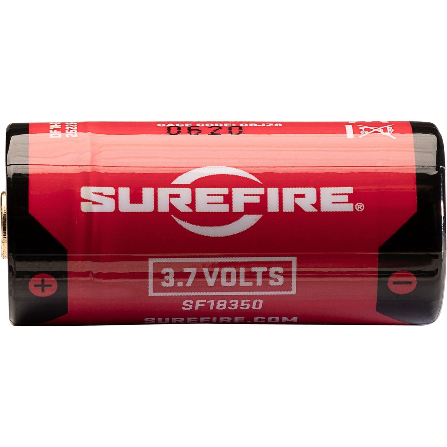 SureFire SF18350 Micro USB Lithium-Ion Rechargeable Battery