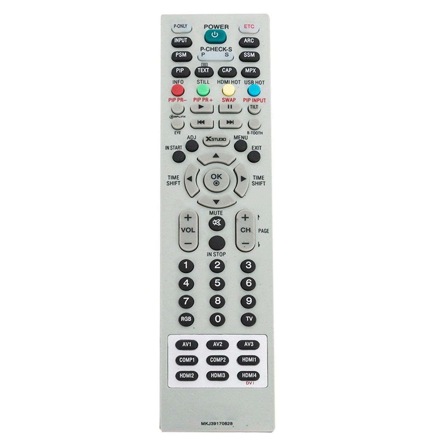 MKJ39170828 Replace Factory SVC Remocon Service Remote Control Compatible with LG LCD LED TV DU-27FB32C DU27FB32C