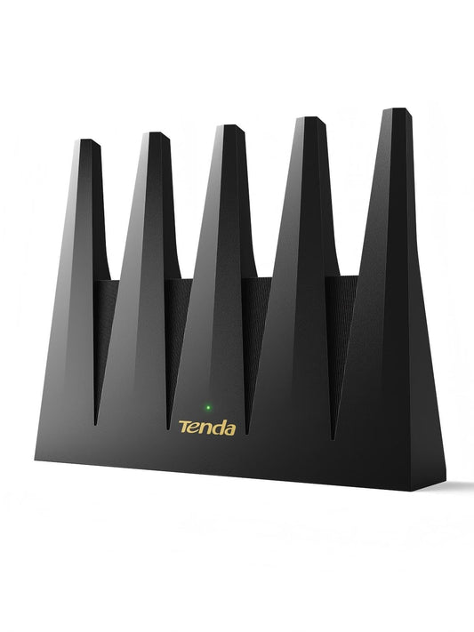 Tenda WiFi 7 Router BE7200 - Dual-Band High-Speed Wireless Internet Router with 2×2.5G Ports, Quad-Core CPU, MLO & VPN, Private IoT Network, Supports