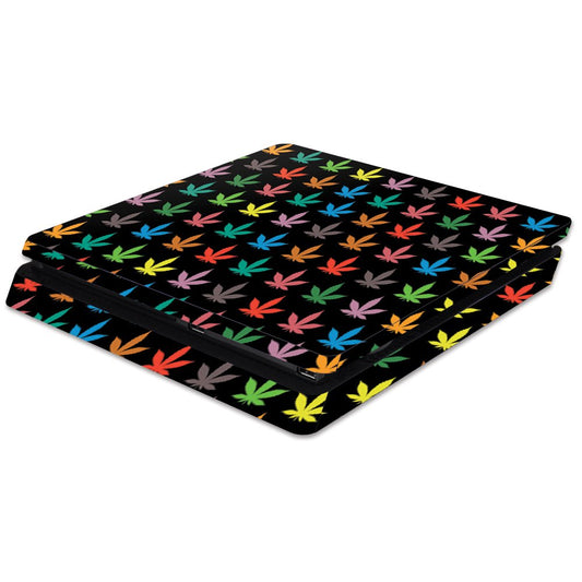 MightySkins Skin Compatible with Sony PS4 Slim Console - Sticky Icky Icky | Protective, Durable, and Unique Vinyl Decal wrap Cover | Easy to Apply