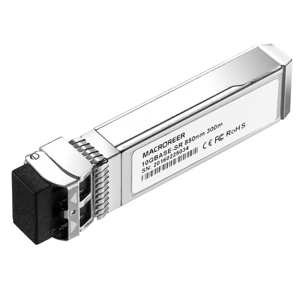 10G SFP+ SR Transceiver 10GBASE-SR Multimode LC 300m DDM Compatible with Juniper EX-SFP-10GE-SR