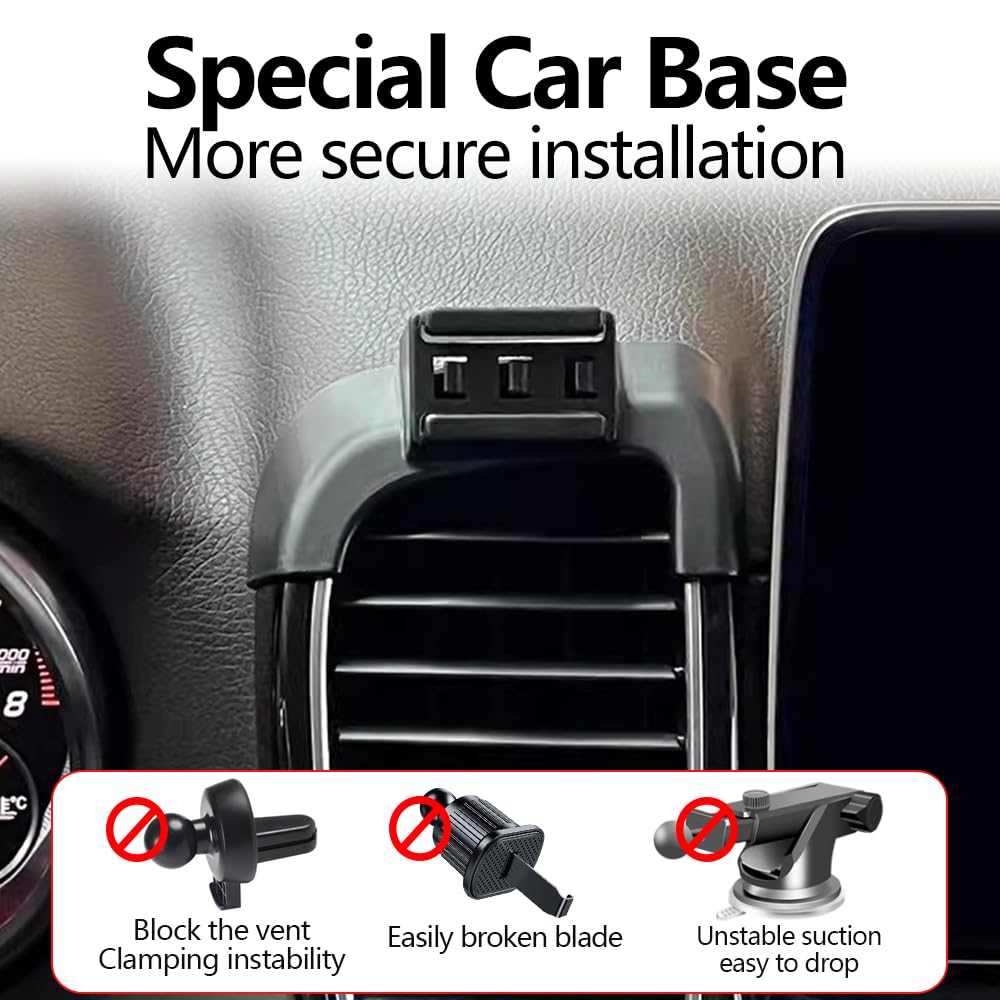 LUNQIN Car Phone Holder Mount for Mercedes Benz GLE 2016 2017 2018 2019? GLS 2017 2018 2019 Auto Accessories Interior Decoration Mobile Cell