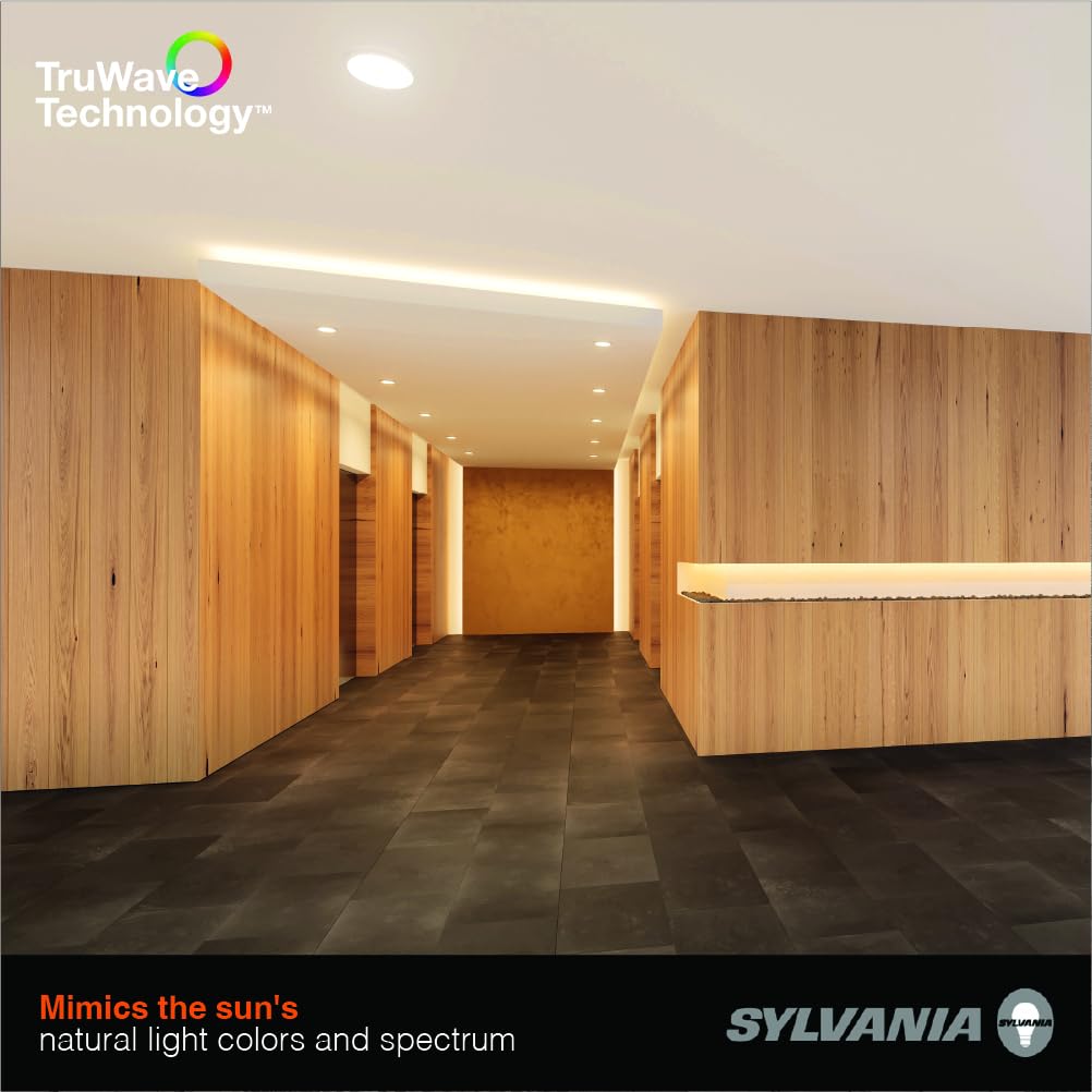 Sylvania TruWave BR30 LED Light Bulb, 7.5W = 65W, 5 CCT Select 2700/3000 / 3500/4000 / 5000K, Dimmable, 650 LMS, Frosted Finish - 1 Pack (41922)