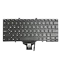 Zahara Keyboard with Backlit US Replacement for Dell Latitude 7400 3400 5400 5401 5410 5411 RN86F 0RN86F NOT Fit for Latitude 7400 2-in-1 (Black)