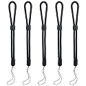 yuntop 5PCS Wrist lanyard, 7.8 inch Hand Wrist Strap Lanyard, Adjustable Nylon Wristlet Straps for Cell Phone, Camera, GoPro, PSP, USB Flash Drives