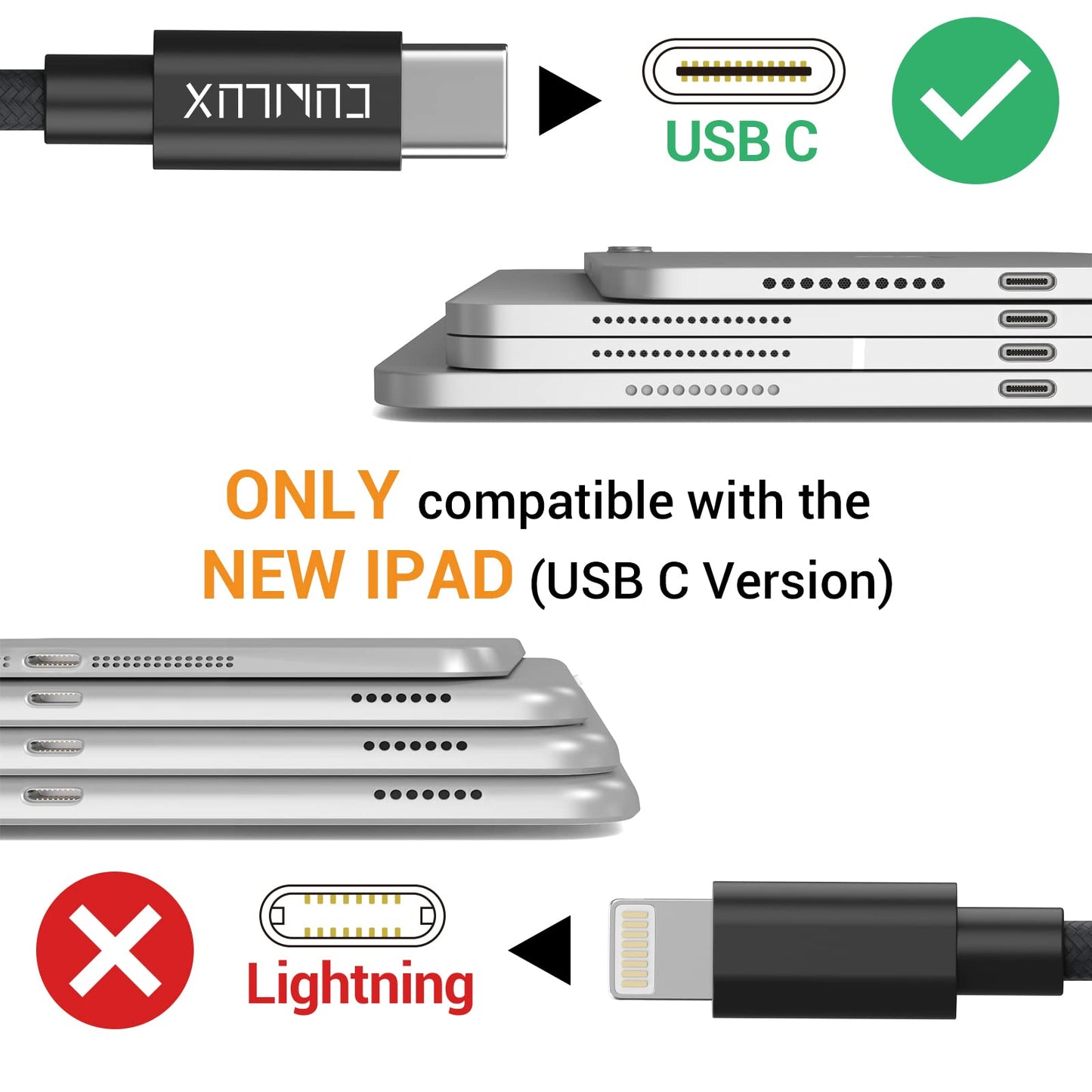 Cubilux USB C to TRS Headphone Microphone Splitter, Type C to 3.5mm Audio MIC Adapter for iPhone 17/16/15 Series, Samsung S24/S23/S22 Tab S9/S8/S7