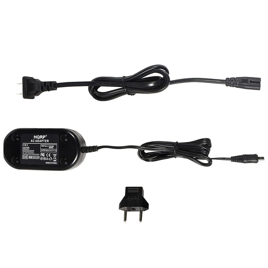 HQRP AC Power Adapter/Charger Compatible with Canon ZR850 ZR900 ZR930 ZR950 ZR960 CA-590, FS10, FS100, FS11, VIXIA HF R10, VIXIA HF R100, VIXIA HF