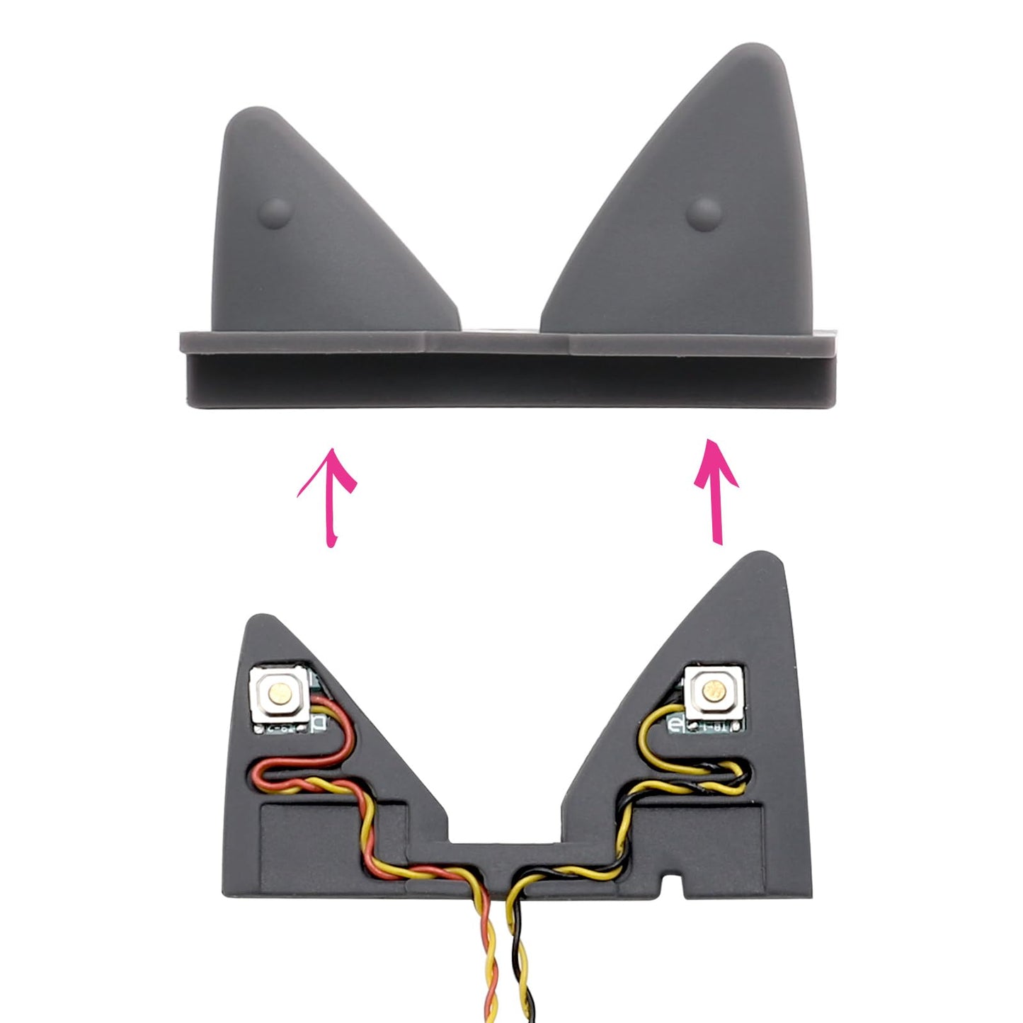 NUOGELIYA Alternative Cable for Toniebox Contains Electronic Buttons Replacement Ears (Cable and Ear)
