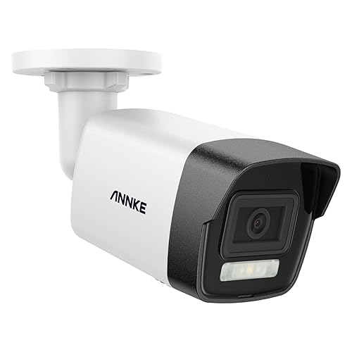 ANNKE 12MP PoE IP Camera Outdoor, Smart Dual Light for Home Surveillance, Human&Vehicle Detection, Color Night Vision, 2.8mm Wide Angle, Up to 512GB