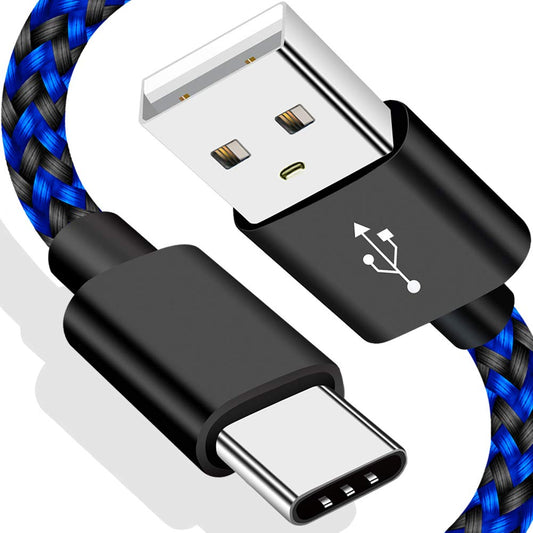 USB C Cable Charger for Moto G Fast/G Power/G Pure/G Stylus 5G,G9 G8 G7 Play,Plus,Power,G7 Supra Optimo Turbo,X4 Z4 Z3 Z2 Play Z Droid Force,Braided