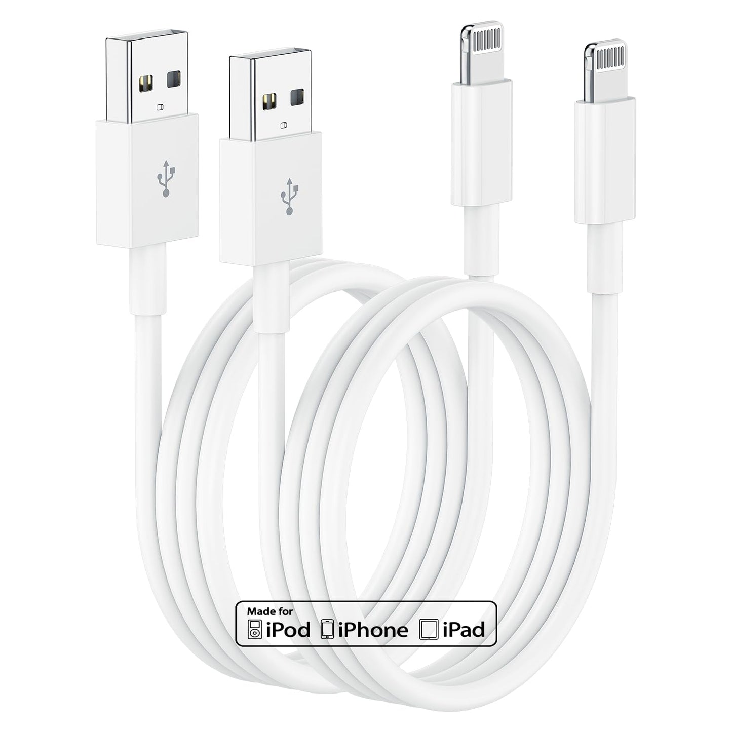 10ft iPhone Charger, [Apple Certified] Long Apple Charging Cord,10 Feet Original Lightning to USB Cable,10 Foot iPhone Charging Cable for iPhone 14…
