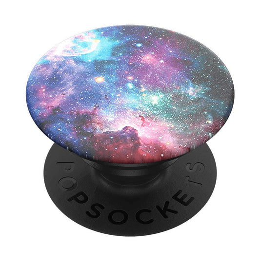 PopSockets Adhesive Phone Grip, Holder, Phone Stand, Blue - Blue Nebula