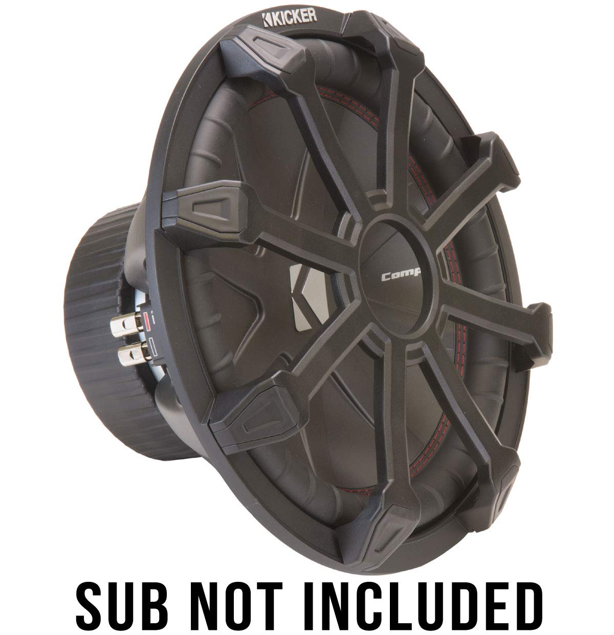 KICKER 43CWR8G 8" Grille Made CompR Subwoofers.