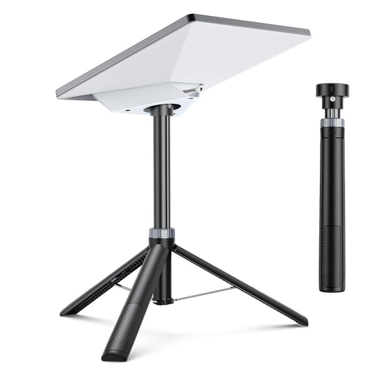 XMoving Starlink Mini Tripod, Portable Tripod Stand Mount with Aluminum Tripod Adapter, Compatible with New and Old Starlink Mini Models for Outdoor