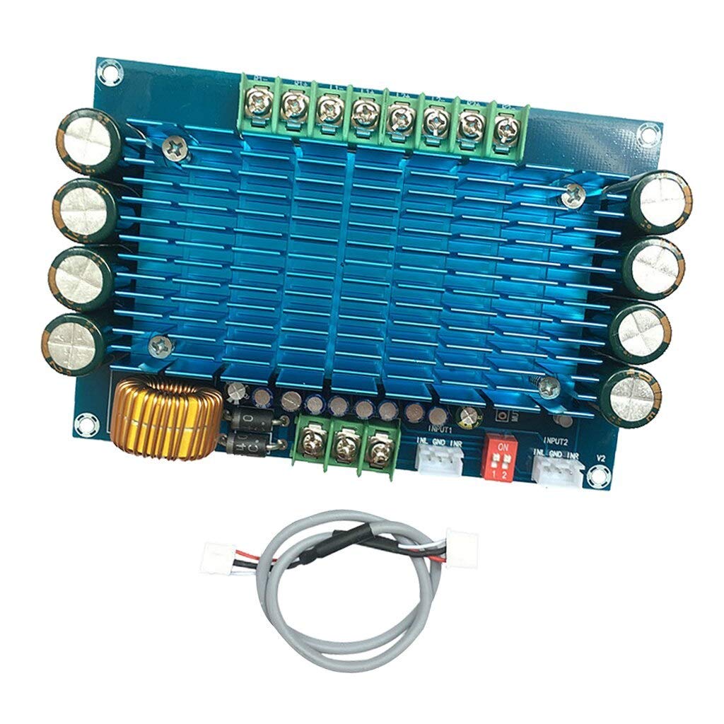 Taidacent XH-M180 Luxury TDA7850 Car Speaker Amplifier Four-channel Power Amplifier Board 12V High Power Audio Amplifier Board 50W*4