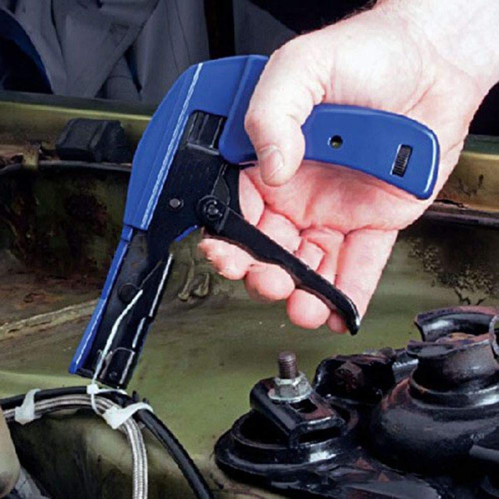 LUBAN Cable Wire Tie Gun With Cable Ties, Professional Fastening Cable Install and Cut Plastic Nylon Ties Tool