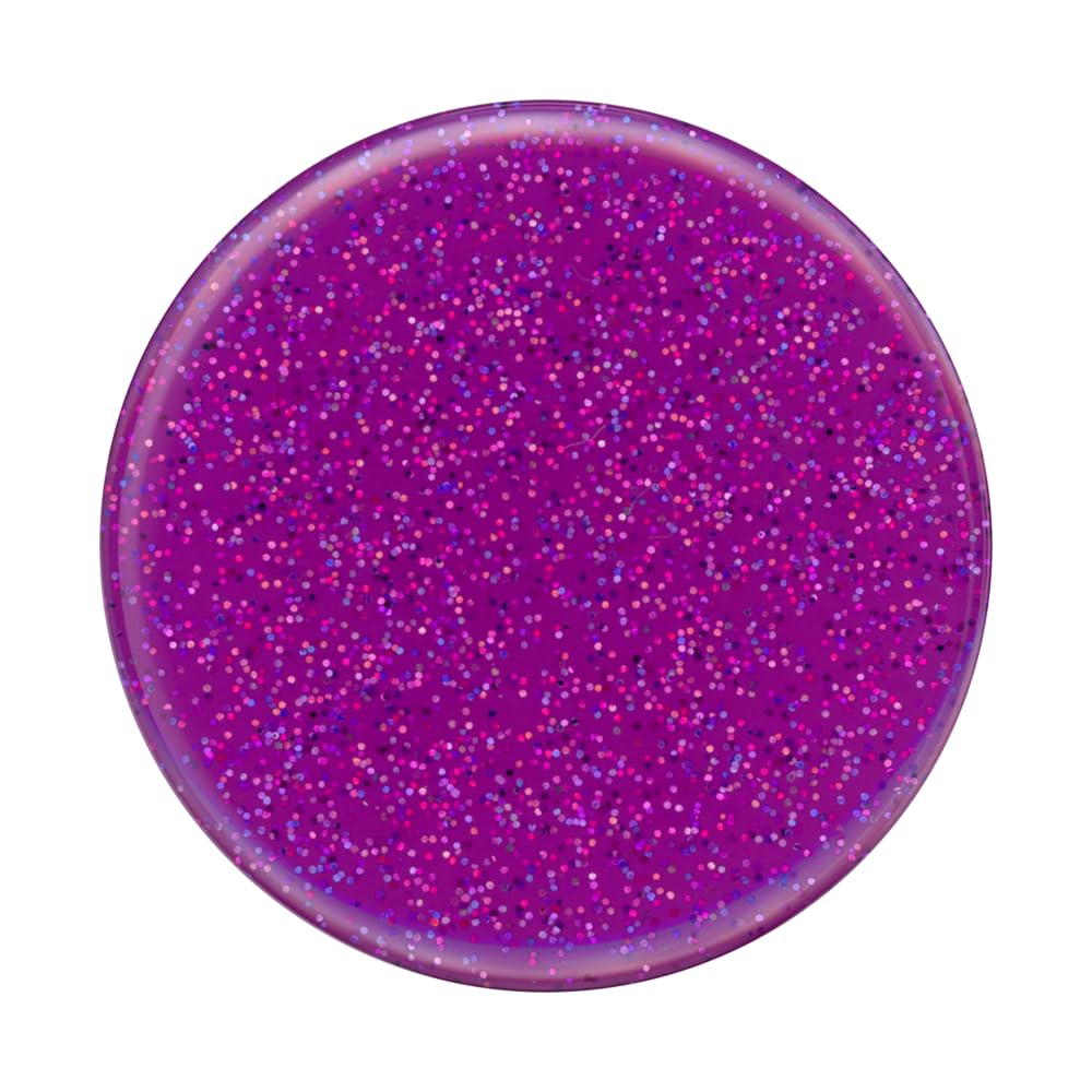 PopSockets Adhesive Phone Grip, Holder, Phone Stand, Glitter - Purple Haze