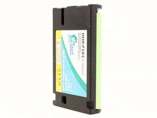 Cordless Phone Battery Replacement for Panasonic HHR-P104 (800mAh,3.6V,NI-MH)