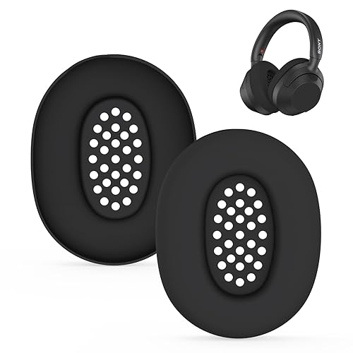 Silicone Earpads Case Cover for Sony ULT WEAR,Anti-Scratch Washable Earpads Case for Sony ULT WEAR Bluetooth Headphones Accessories Soft Silicone