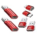BUISAMG Data Blocker, USB A & USB C Data Blocker for iphone15 16 and Any USB C Mobile Phone Charge, Protect Against Juice Jacking, Refuse Hacking