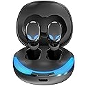 TALK WORKS True Wireless Earbuds - Gaming Headphones Compatible with BT 5.0, Passive Noise Cancellation, Smart Touch Controls, Easy to Connect, USB-C…