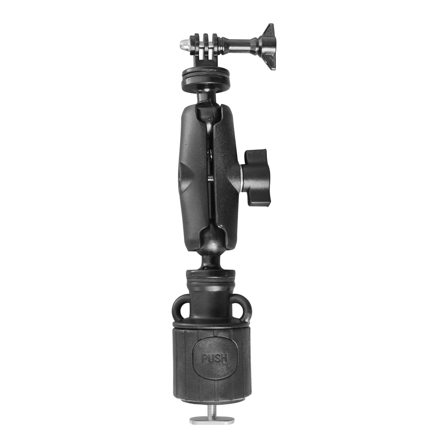 KUNPENG New Upgrade 360 Degree Kayak Action Camera Mount Universal Adjustable,Compatible with Hero 12 11 10 9 8 7,Ball Head Camera Mount,Kayak Rail