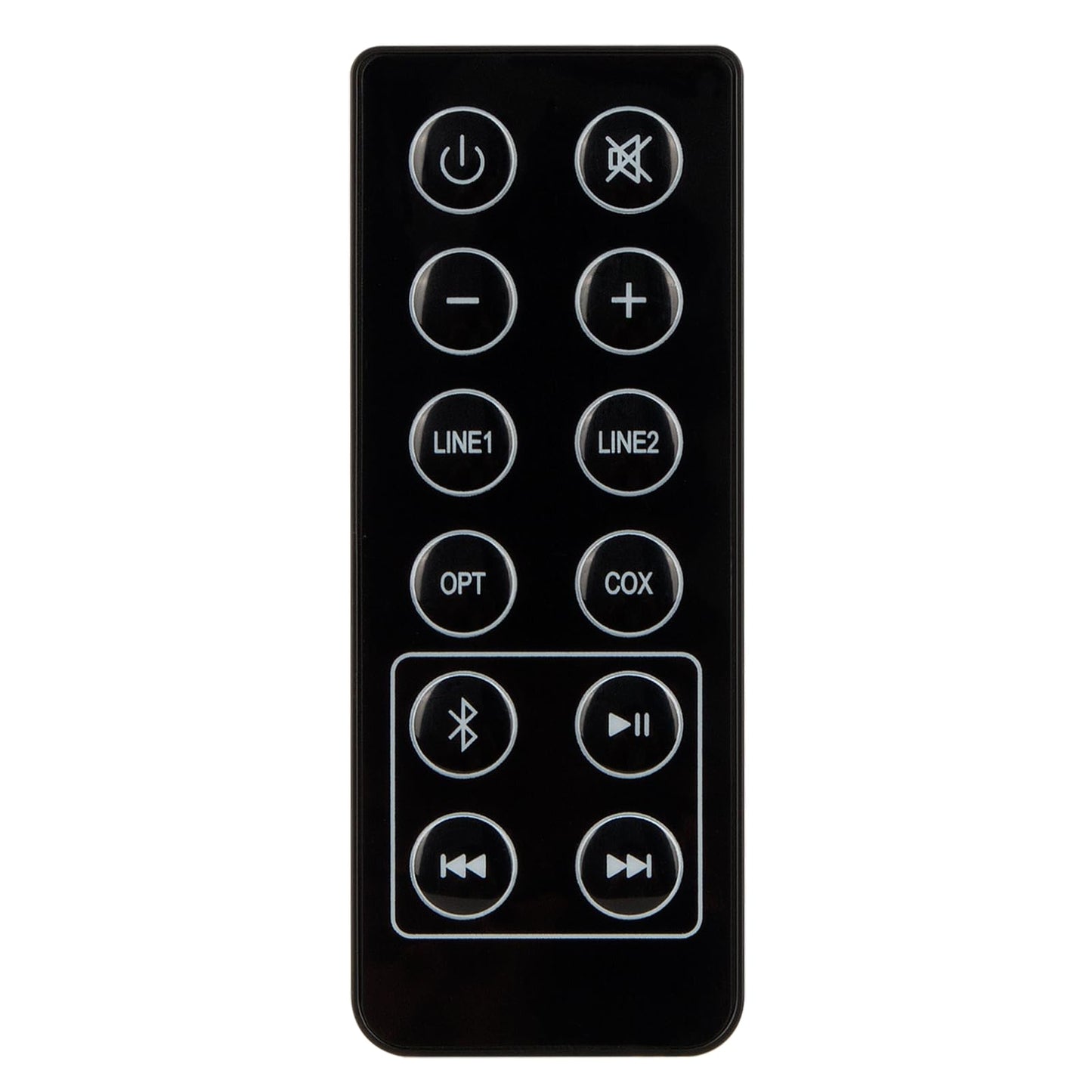 RC10E Replacement Remote Control for Edifier Bookshelf Speakers R1280DB