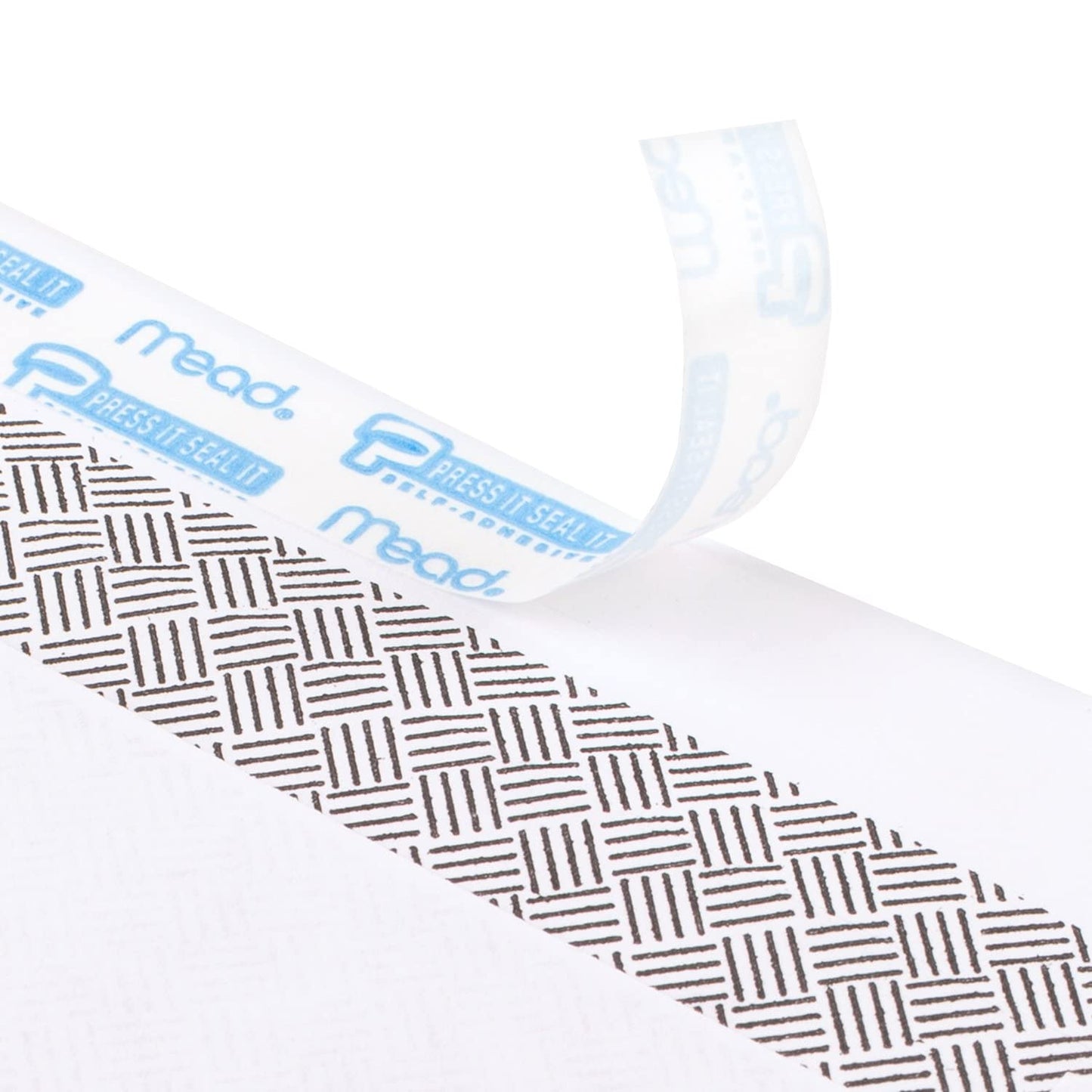 Mead #6-3/4 Envelopes, 3-5/8" x 6-1/2", Security Printed Lining for Privacy, Press-It Seal-It Self Adhesive Closure, White All-Purpose 20-lb Paper