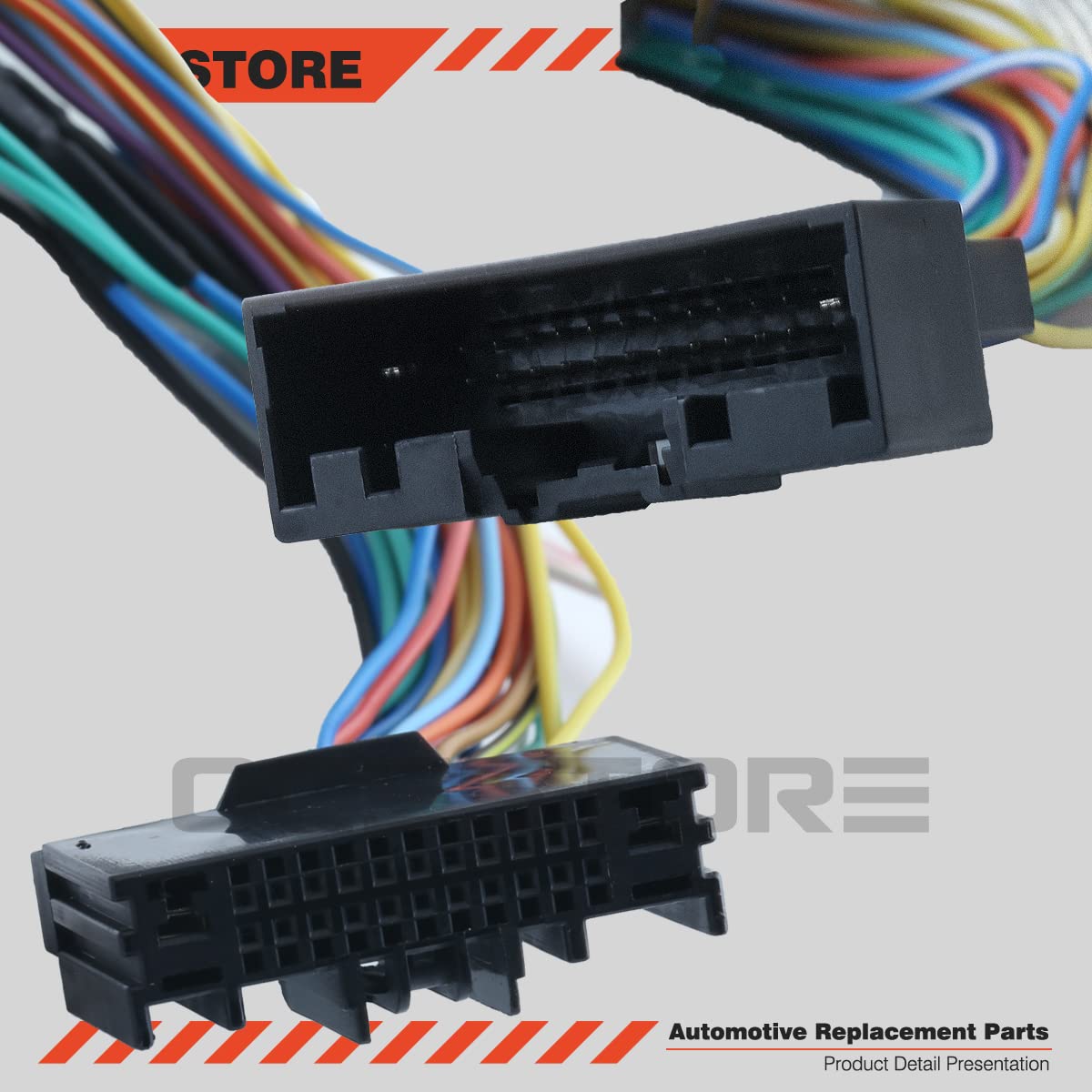 OCESTORE Factory Radio Add A Subwoofer Amplifier Plug & Play Harness