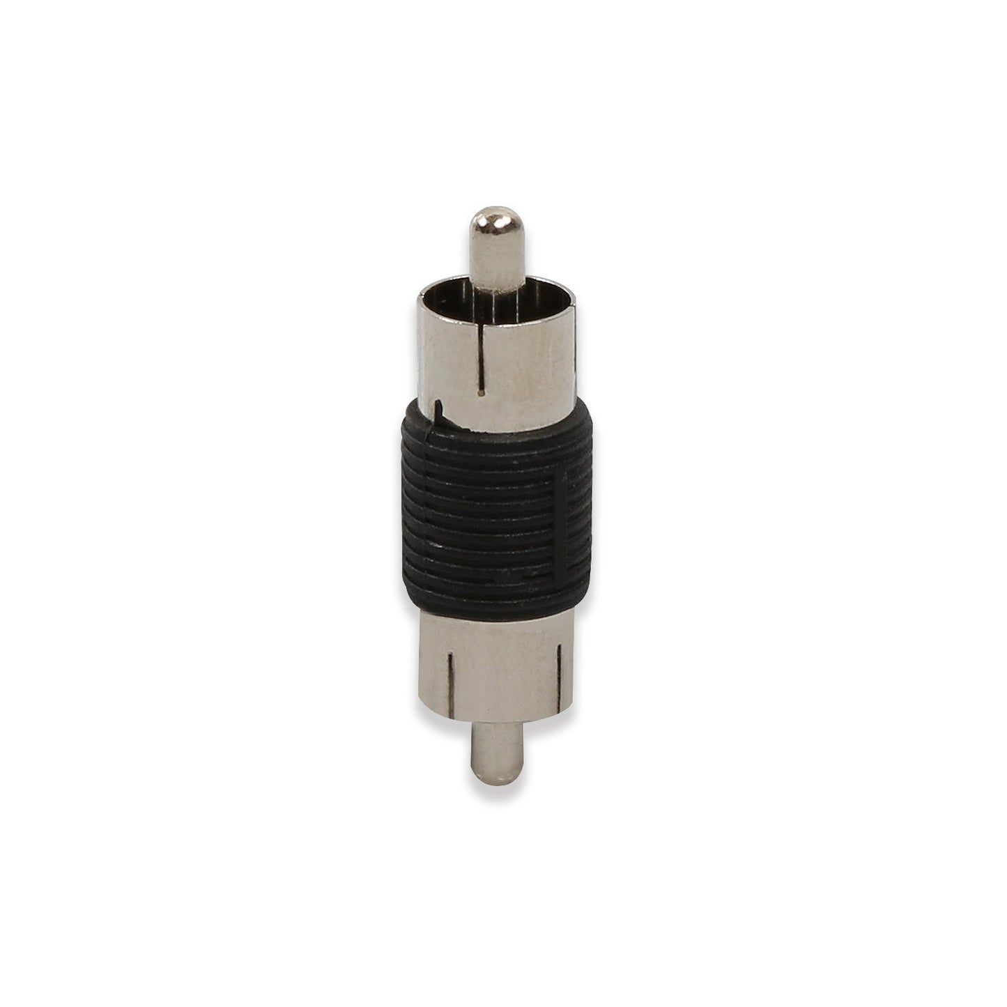 ELECTOP 10 Pack Audio Video Nickel RCA Male to Male RCA Coupler Adapter Connector, for Phono,Speaker,RCA Cable,Amplifier