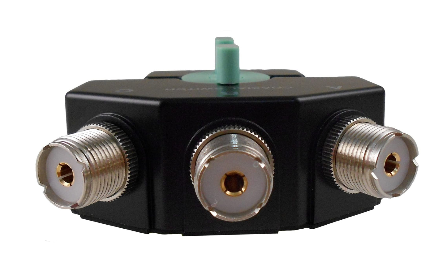 Anteenna TW-103Ni 3 Position Coaxial Switch for 144/440MHz HAM CB or HF/VHF/UHF Radio UHF Female (SO-239) Connector Plated Ni