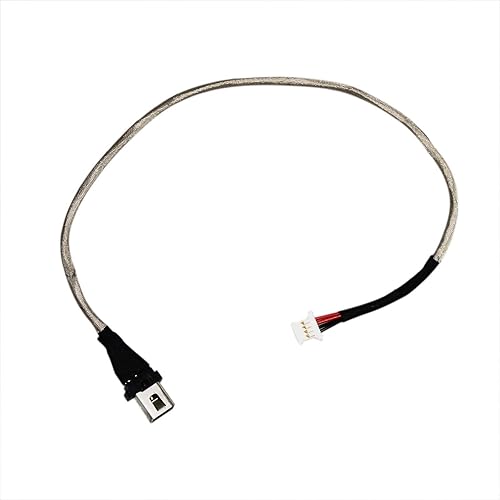 GinTai DC in Power Jack W/Cable Socket Plug Port Replacement for Lenovo Ideapad Flex 4-1580 80VE DC30100Z000 DC30100Z100
