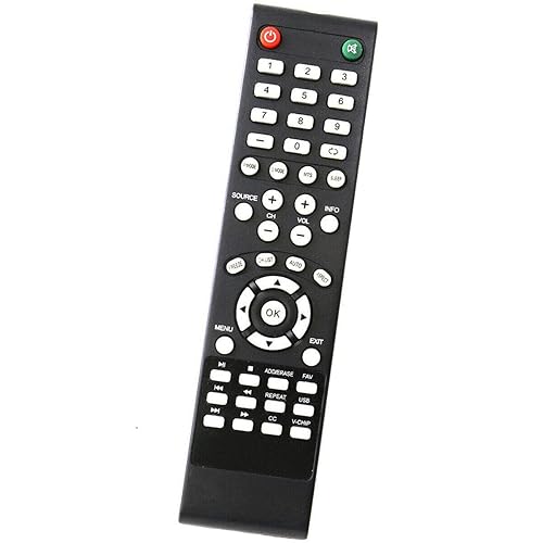 Remote Control fits for Element TV ELDFT465J ELDFQ501J ELEFQ501J ELGFW601 ELDFW501 ELEFW193