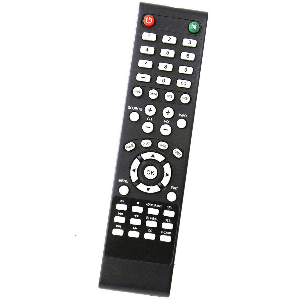 Remote Control fits for Element TV ELDFT465J ELDFQ501J ELEFQ501J ELGFW601 ELDFW501 ELEFW193