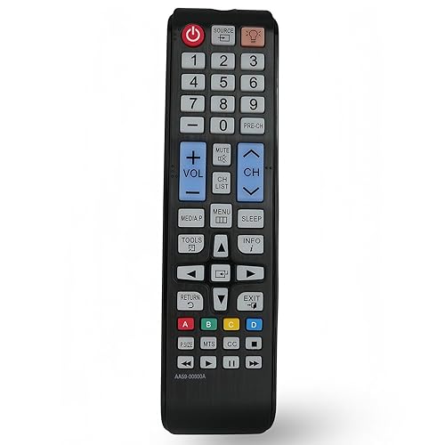 New AA59-00600A Replacement Remote Control Compatible for Samsung UN26EH4000 UN26EH4000F UN26EH4000FXZA UN29F4000 UN29F4000AF UN29F4000AFXZA