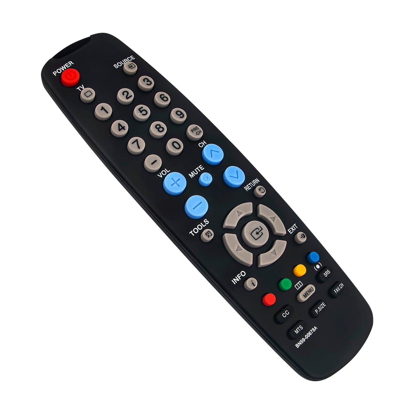 New BN59-00678A Replace Remote fit for Samsung TV PN42A410C1D HL61A510J1F LN19A330J1H HL67A510J1F PN42A410C1D HL61A510J1F LN19A330J1H HL67A510J1F