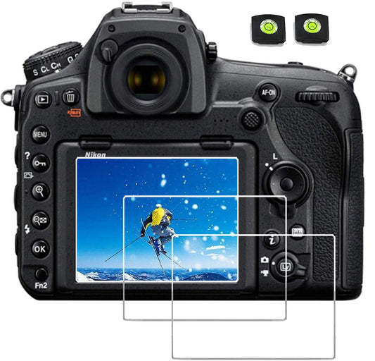 debous Screen Cover for Nikon D850 D780 D500, Clear Optical Tempered Glass 9H Hard Shield for Nikon D850 D500 DSLR Camera