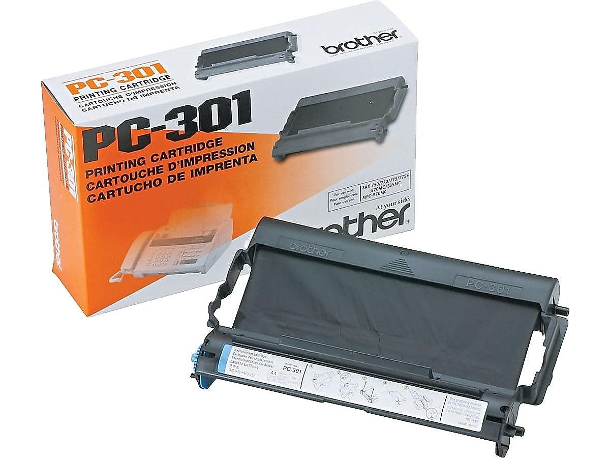 BRTPC301 - Brother PC301 Black Toner Cartridge