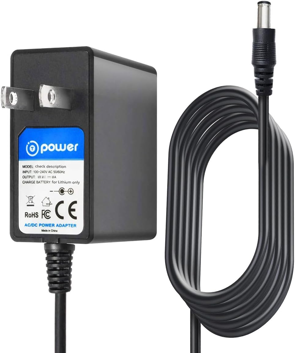 T POWER 9V Charger for Body Champ Cardio 2-in-1 Dual Trio Trainer Flex Rider Bike Monitor BRM8000 BRM8800 BRM8981 BRM2610X BRT3980 3880 BRT3880…