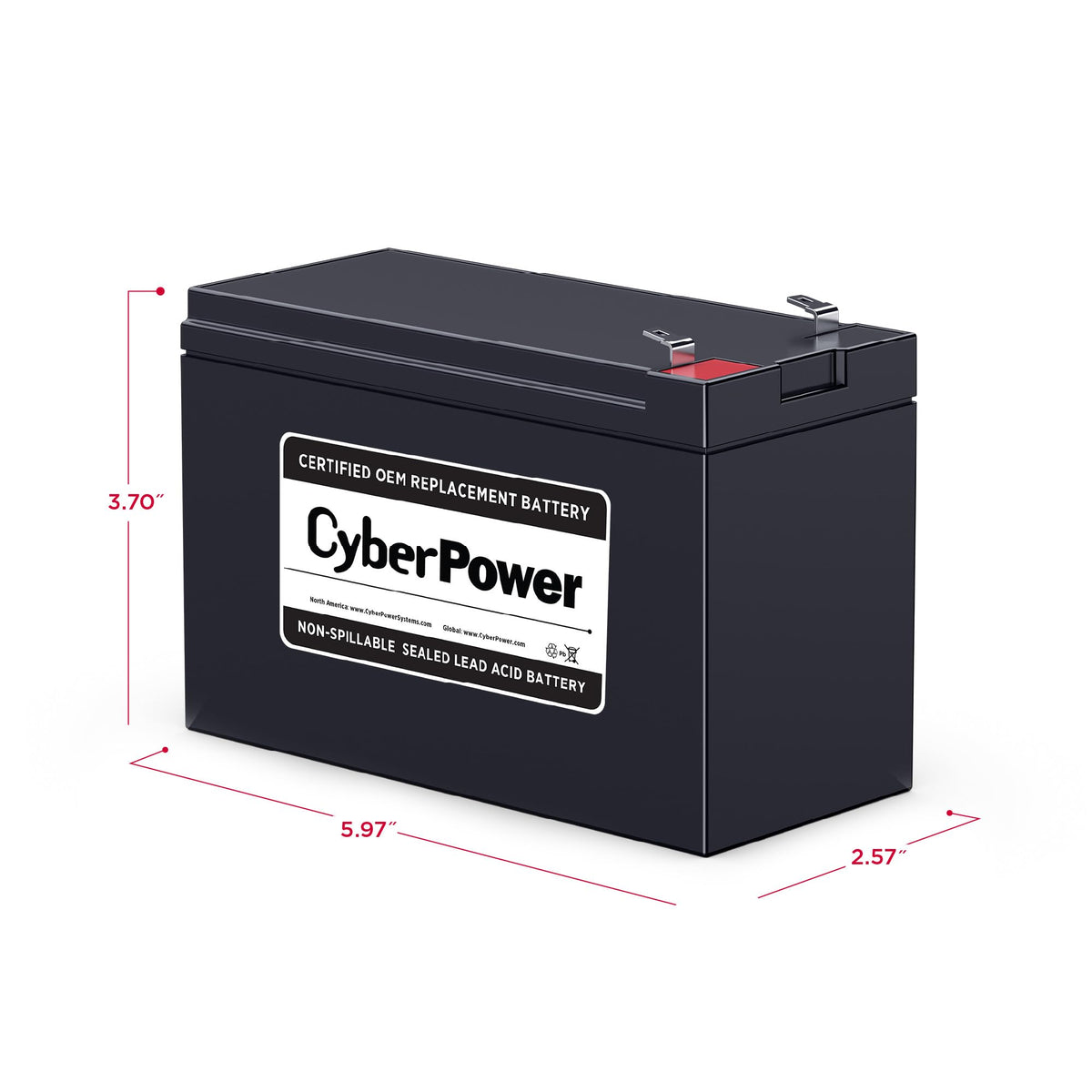 CyberPower RB1270B UPS Replacement Battery Cartridge