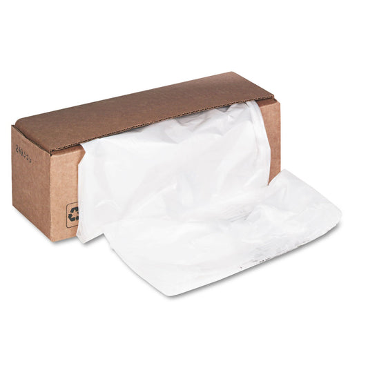 Fellowes 3605801 Shredder Wastebags, 32-38Gal, Ties, 23-Inch x21-Inch x39-Inch, 50/CT, CL