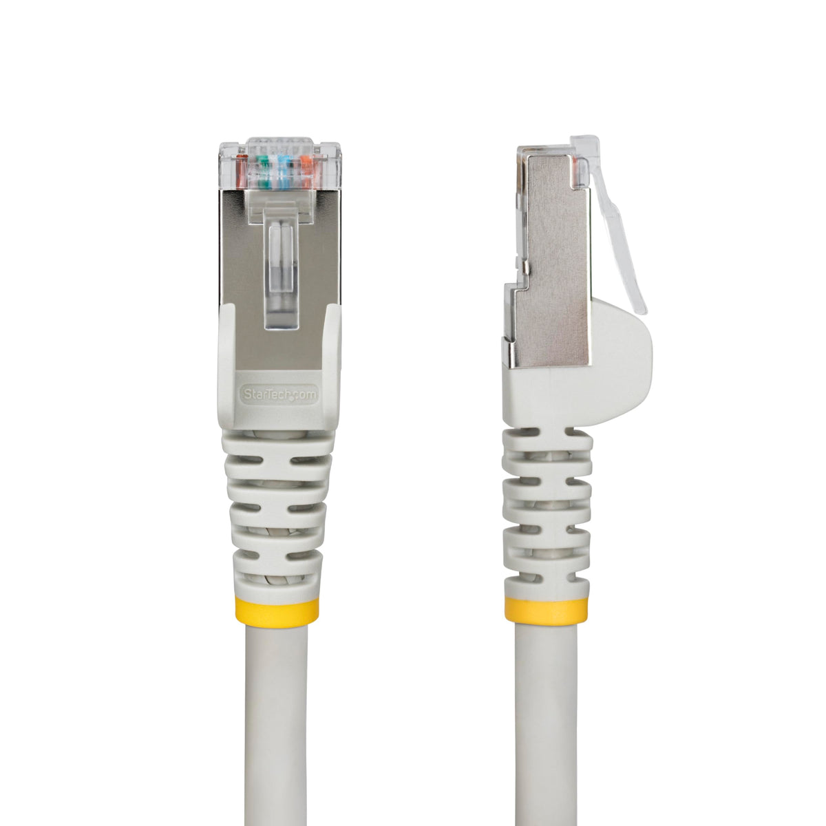 StarTech 75ft Cat6a Snagless Ethernet Cable, S/FTP, 100W PoE++, LSZH, Grey