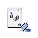 JLB USB C to USB Adapter (2 Pack), USB C Male to USB 3.0 Female Adapter, 5Gbps Data Transfer, Compatible with MacBook, iPad, iPhone, Microsoft…