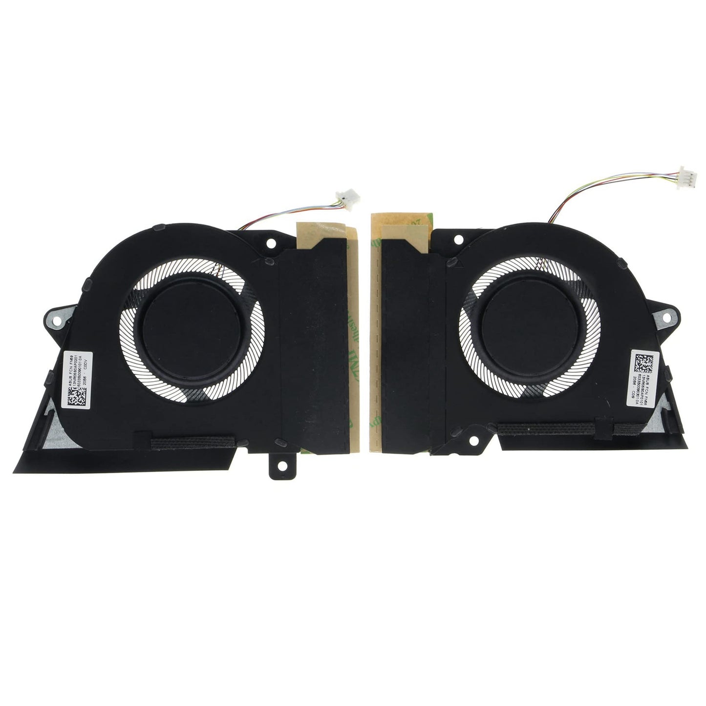 Replacement CPU & GPU Cooling Fan for ASUS ROG Zephyrus G14 GA401QE GA401QH GA401QM GA401IHR GA401Q GA401QM GA401QC 12V FN58 FNNW 13NR05S0AP0101