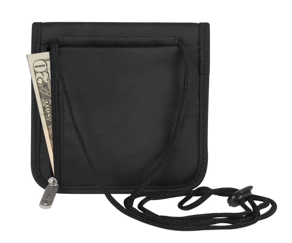 Travelon Folding ID and Boarding Pass Holder, Black, One Size