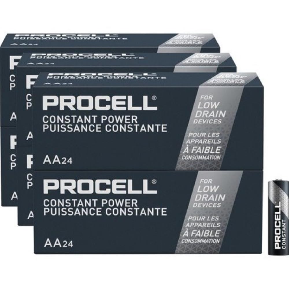 AA Duracell Procell Alkaline Batteries Box of 144 PC1500 PC-1500