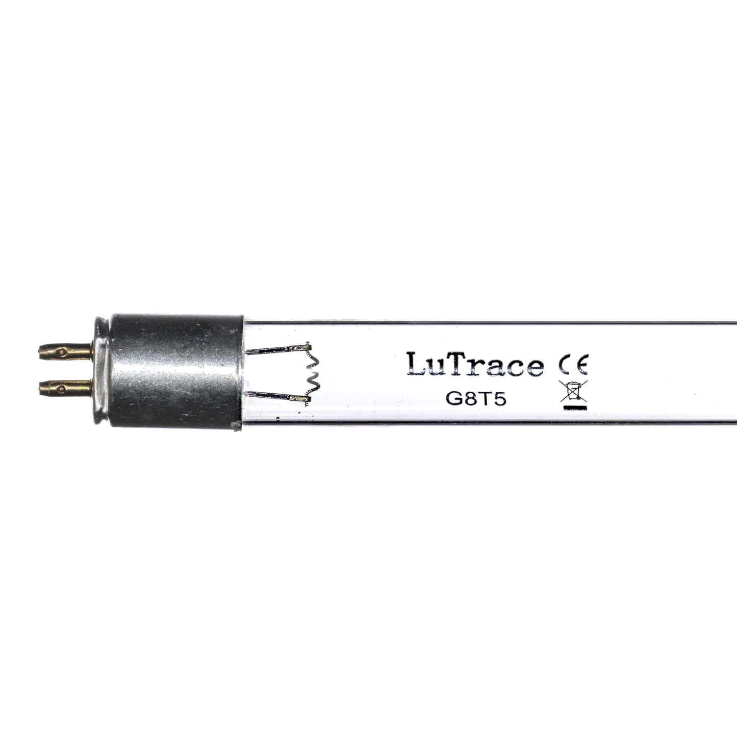 Lutrace G8T5 UV Light Bulb for Air/Water Treatment, 8W, 12" Long, OEM Quality Premium Compatible Lamp Bulb, Guaranteed for One Year