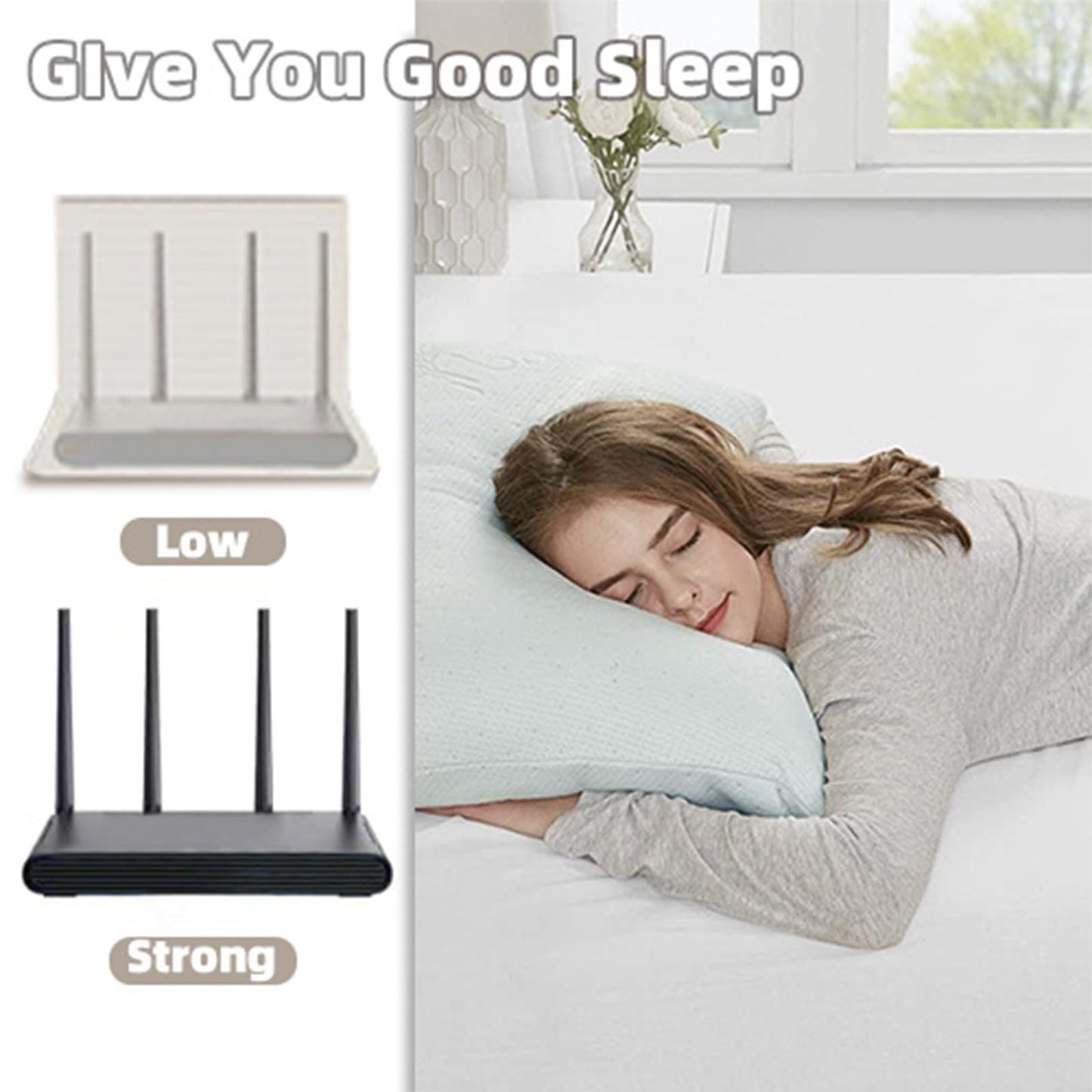 WiFi Router Cover, WiFi RF Blocking Wireless, Blocks 5G Protective Cover 13.7 x 15.7