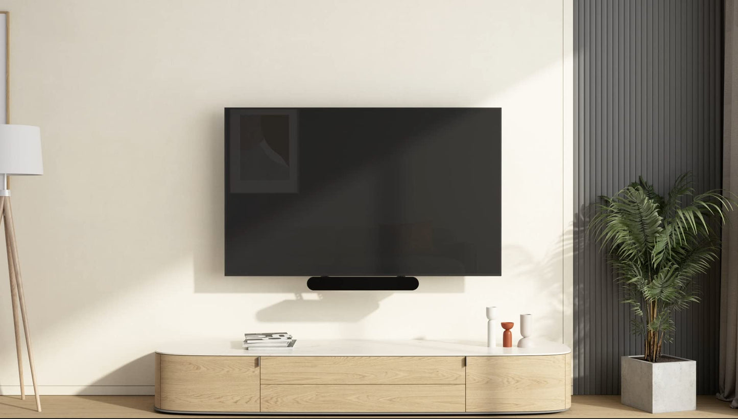 ynVISION.DESIGN TV Mount Bracket Compatible with Sonos Ray Soundbar - Mount Directly Underneath Existing tv (TV Wall Mount Not Included)